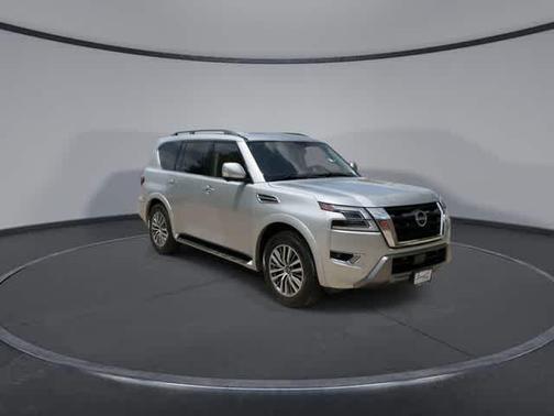 Brilliant Silver Metallic 2023 Nissan Armada SL 2WD