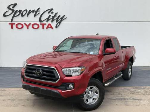 Barcelona Red Metallic 2023 Toyota Tacoma SR5