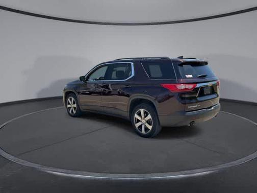 Black Cherry Metallic 2021 Chevrolet Traverse LT Leather