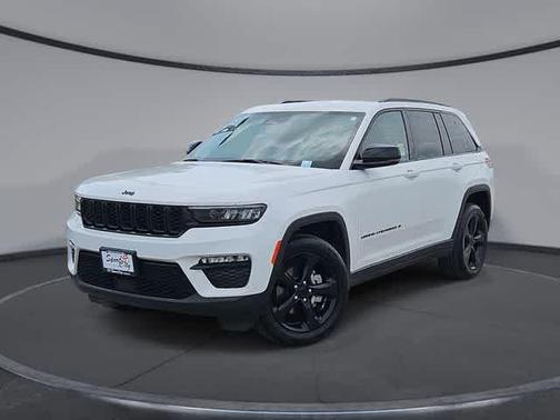 Bright White Clearcoat 2023 Jeep Grand Cherokee Limited