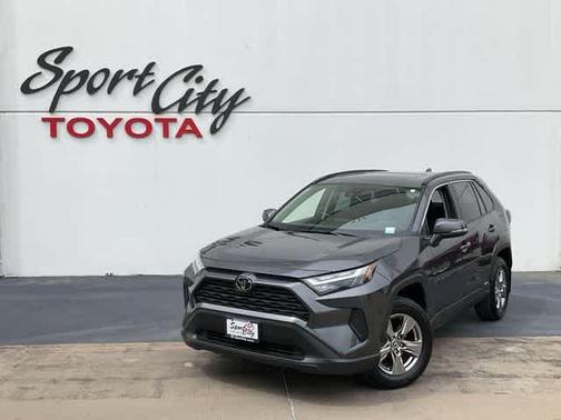 Magnetic Gray Metallic 2025 Toyota RAV4 Hybrid XLE