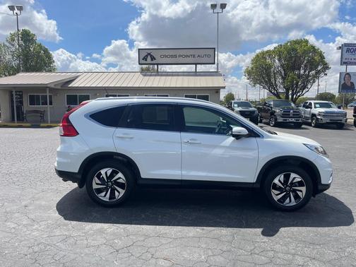 WHITE 2016 Honda CR-V Touring