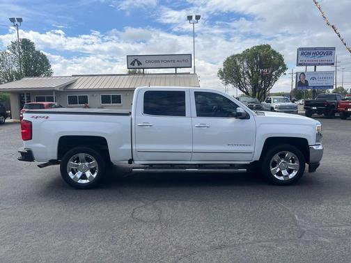 WHITE 2016 Chevrolet Silverado 1500 LTZ