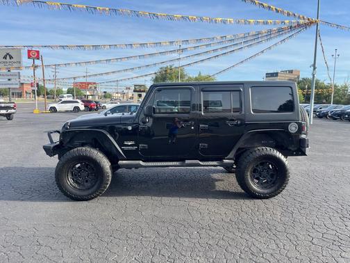 BLACK 2015 Jeep Wrangler Unlimited Sahara