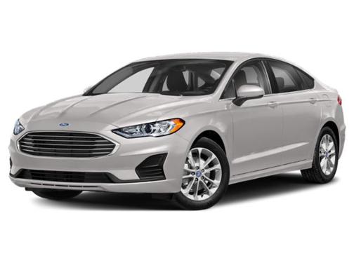 WHITE 2019 Ford Fusion SE