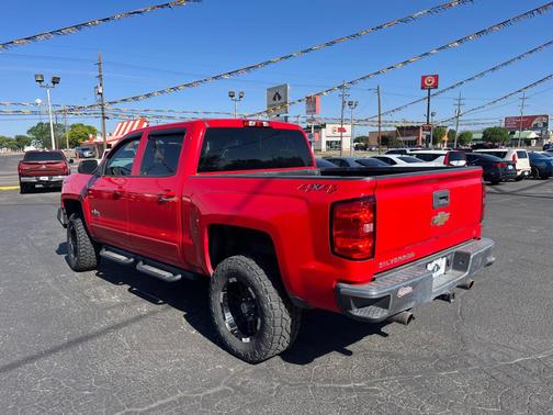 RED 2018 Chevrolet Silverado 1500 1LT
