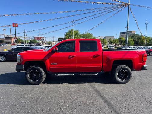 RED 2018 Chevrolet Silverado 1500 1LT
