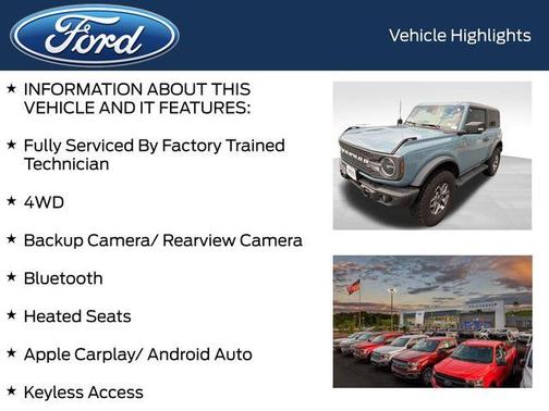 2023 Ford Bronco Badlands