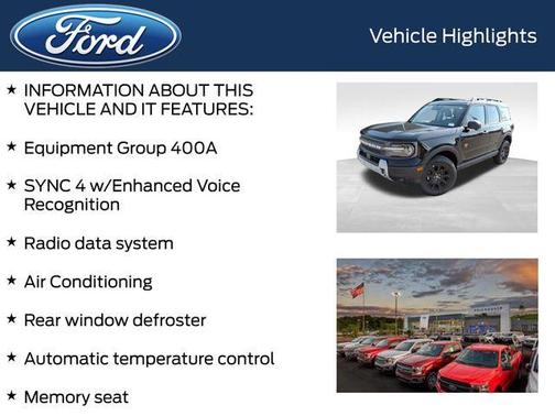 2025 Ford Bronco Sport Badlands