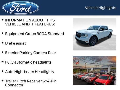 Oxford White 2024 Ford Maverick XLT