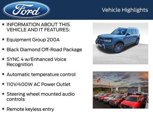 2025 Ford Bronco Sport Big Bend