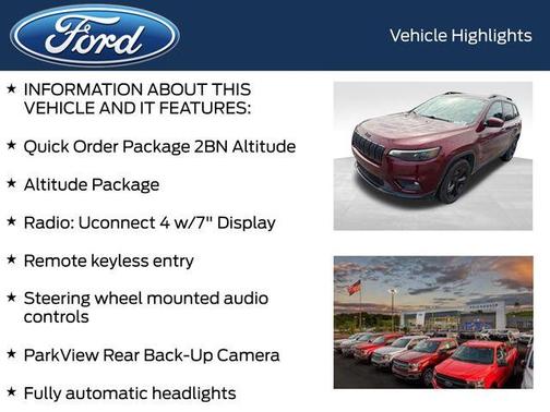 2021 Jeep Cherokee Latitude Plus