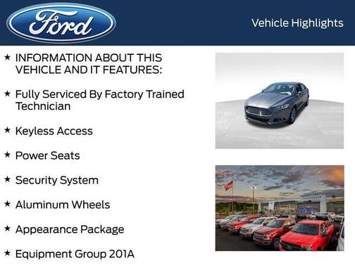 2014 Ford Fusion SE