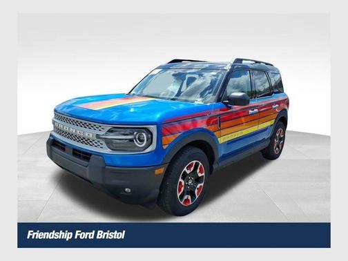 Blue Metallic 2025 Ford Bronco Sport Free Wheeling