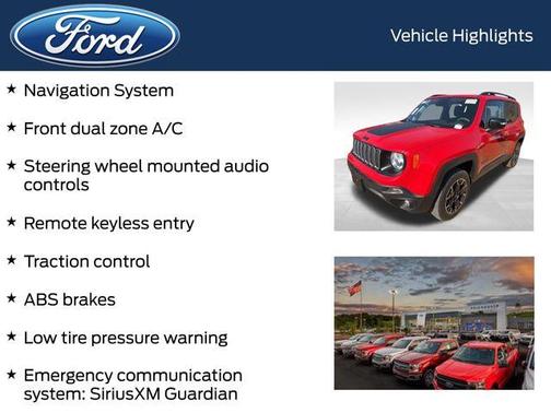 Colorado Red Clearcoat 2023 Jeep Renegade Latitude