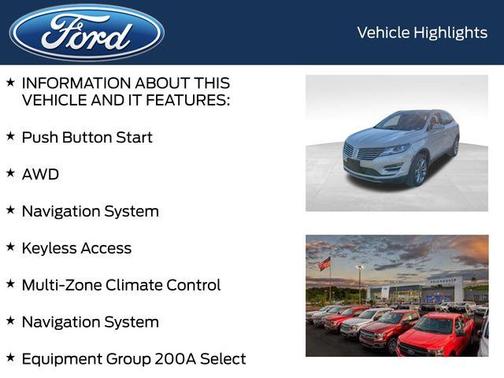 2018 Lincoln MKC Select