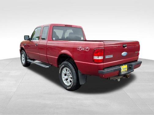 Red 2007 Ford Ranger XLT