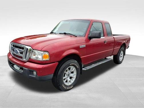 Red 2007 Ford Ranger XLT