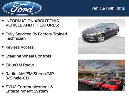 2018 Ford Fusion SE