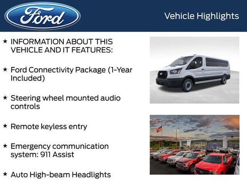 Oxford White 2026 Ford Transit-350 XL