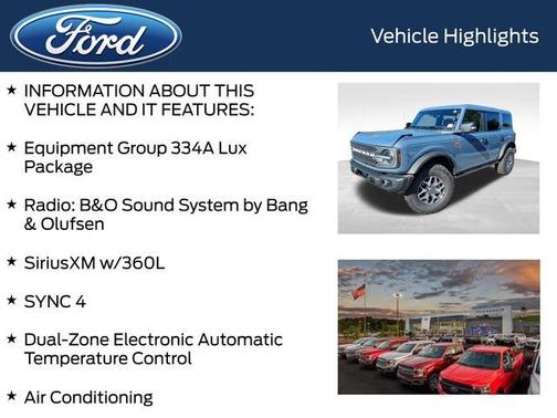 2025 Ford Bronco Badlands