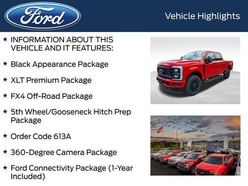 Race Red 2026 Ford F-350 XLT
