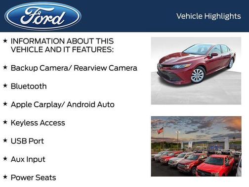 2018 Toyota Camry LE