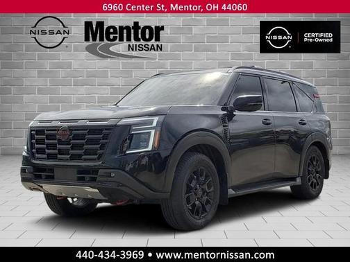 Black 2025 Nissan Armada PRO-4X