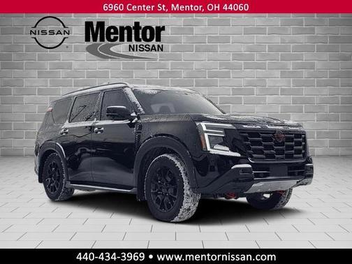 Black 2025 Nissan Armada PRO-4X