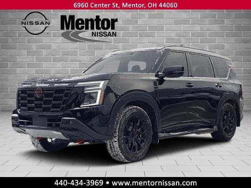 Black 2025 Nissan Armada PRO-4X