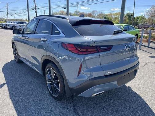 Slate Gray 2025 INFINITI QX55 LUXE