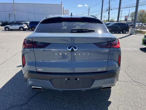 Slate Gray 2025 INFINITI QX55 LUXE