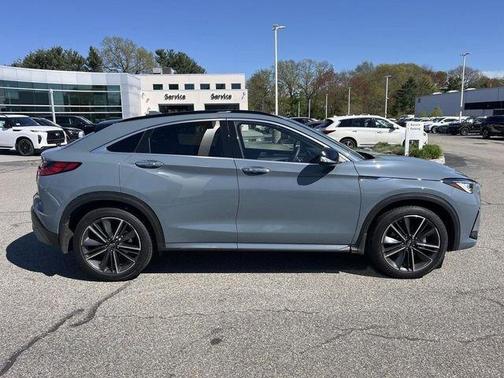 Slate Gray 2025 INFINITI QX55 LUXE