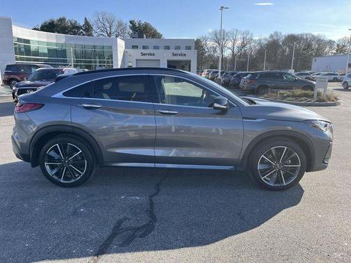 Graphite Shadow 2025 INFINITI QX55 LUXE