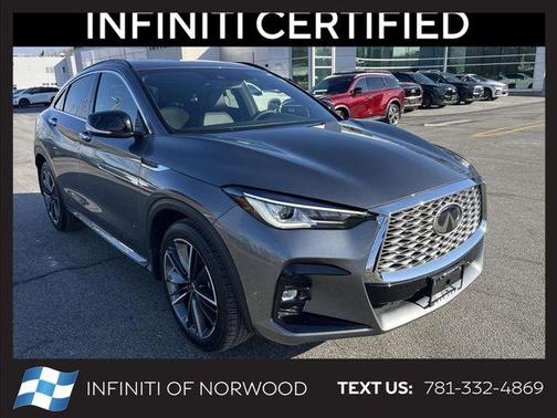 Graphite Shadow 2025 INFINITI QX55 LUXE
