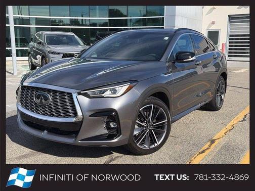 Graphite Shadow 2023 INFINITI QX55 LUXE