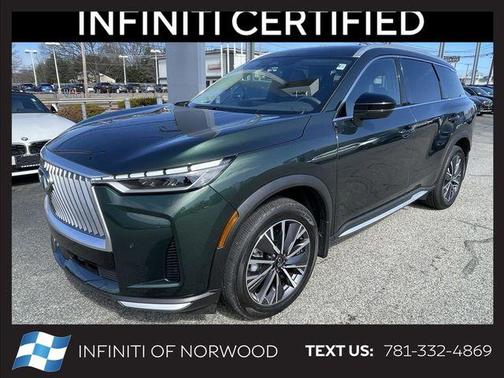 Deep Emerald 2026 INFINITI QX60 Luxe
