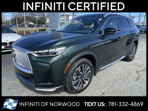 Deep Emerald 2026 INFINITI QX60 Luxe