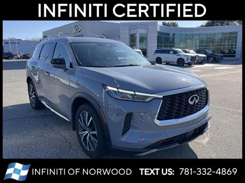 Harbor Gray 2025 INFINITI QX60 SENSORY
