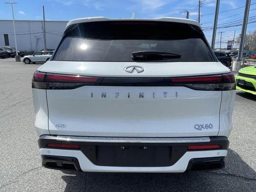 Majestic White 2023 INFINITI QX60 Luxe