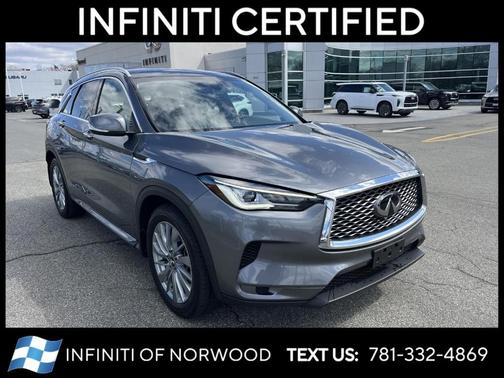 Graphite Shadow 2023 INFINITI QX50 Luxe