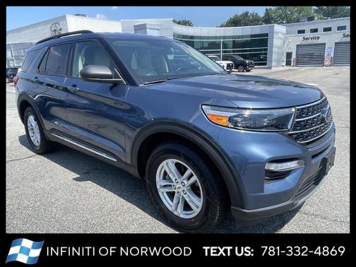 Blue 2020 Ford Explorer XLT