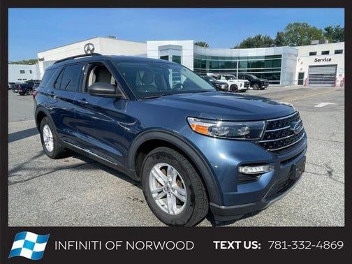 Blue Metallic 2020 Ford Explorer XLT