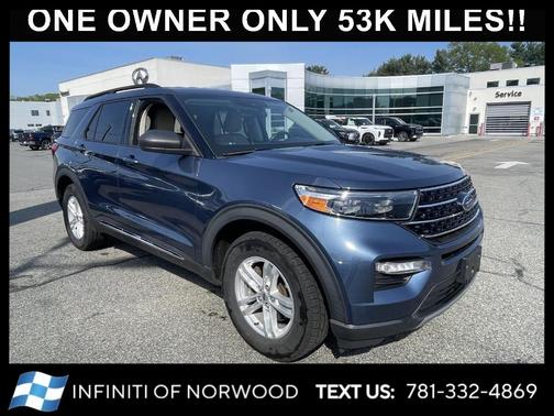 Blue 2020 Ford Explorer XLT