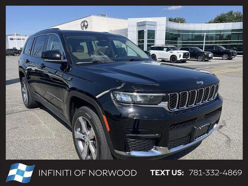 Diamond Black 2021 Jeep Grand Cherokee L Limited