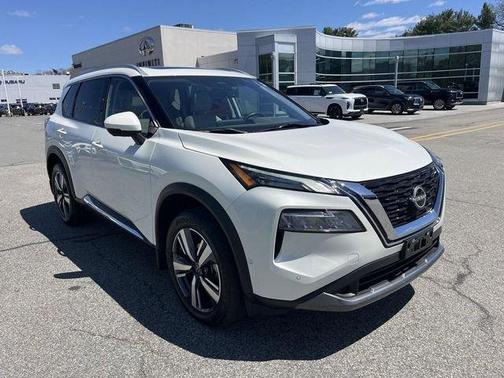 White 2023 Nissan Rogue SL