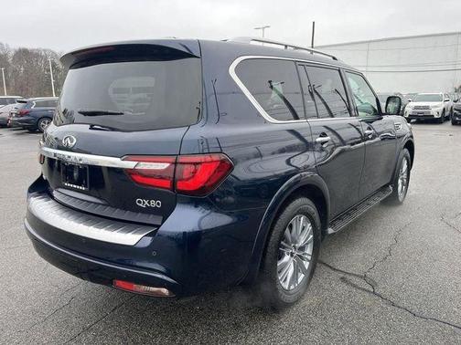 Hermosa Blue 2024 INFINITI QX80 Luxe