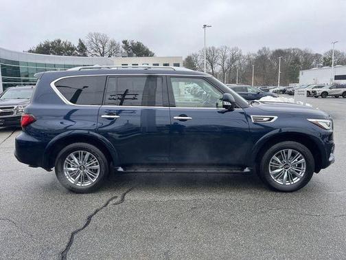 Hermosa Blue 2024 INFINITI QX80 Luxe