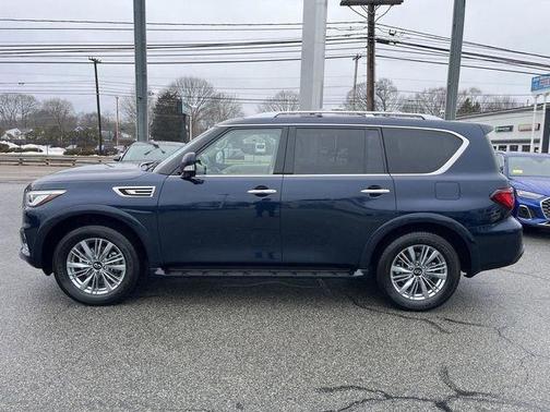 Hermosa Blue 2024 INFINITI QX80 Luxe