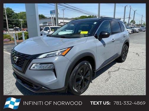 2 Tone Gray / Black Roof 2023 Nissan Rogue SV